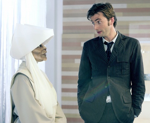 David Tennant in Doctor Who - New Earth
