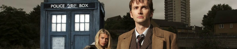 David Tennant and Billie Piper in Doctor Who